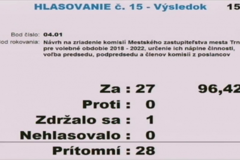 Prezencia a hlasovanie so skrutátormi (PHS) / Ukážkové zasadnutie zastupiteľstva - galeria - foto Prezencia a hlasovanie so skrutátormi (PHS) / Ukážkové zasadnutie zastupiteľstva - galeria - foto