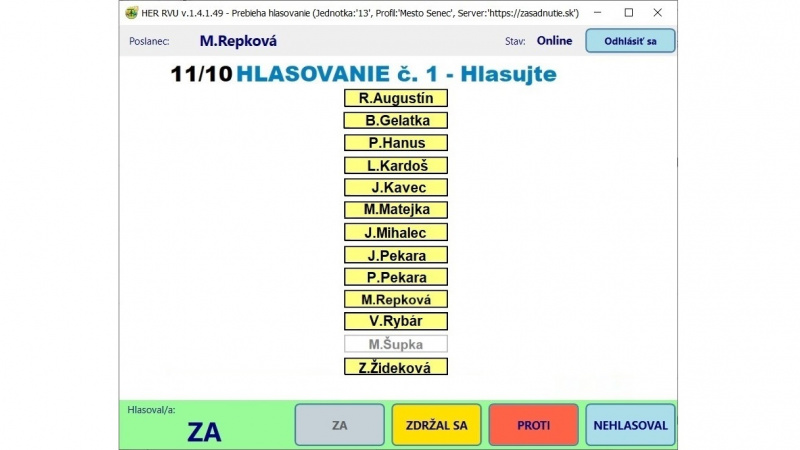 HER RVU - on-line zasadnutie / HER RVU - obsah - foto HER RVU - on-line zasadnutie / HER RVU - obsah - foto